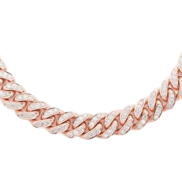 8MM MIAMI CUBAN LINK NECKLACE 14K SOLID GOLD 9.00CTW